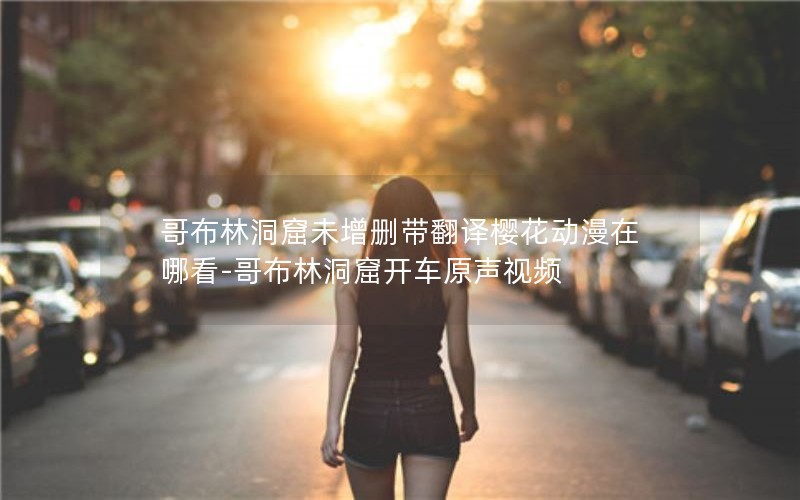 哥布林洞窟未增删带翻译樱花动漫在哪看-哥布林洞窟开车原声视频 哥布林洞窟未增删带翻译樱花动漫在哪看-哥布林洞窟开车原声视频