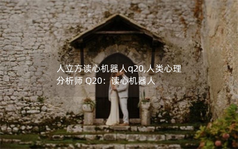 人立方读心机器人q20,人类心理分析师 Q20:读心机器人 人立方读心机器人q20,人类心理分析师 Q20:读心机器人