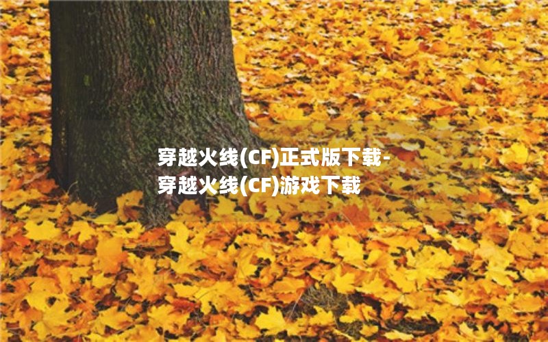 穿越火线(CF)正式版下载-穿越火线(CF)游戏下载