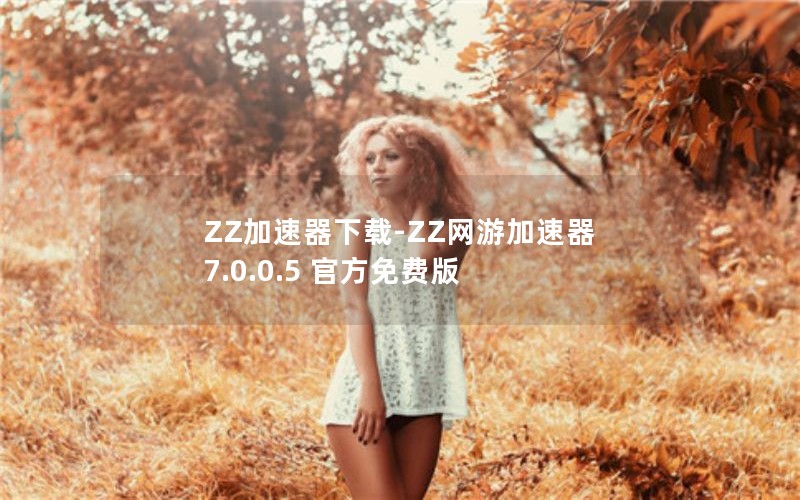 ZZ加速器下载-ZZ网游加速器 7.0.0.5 官方免费版