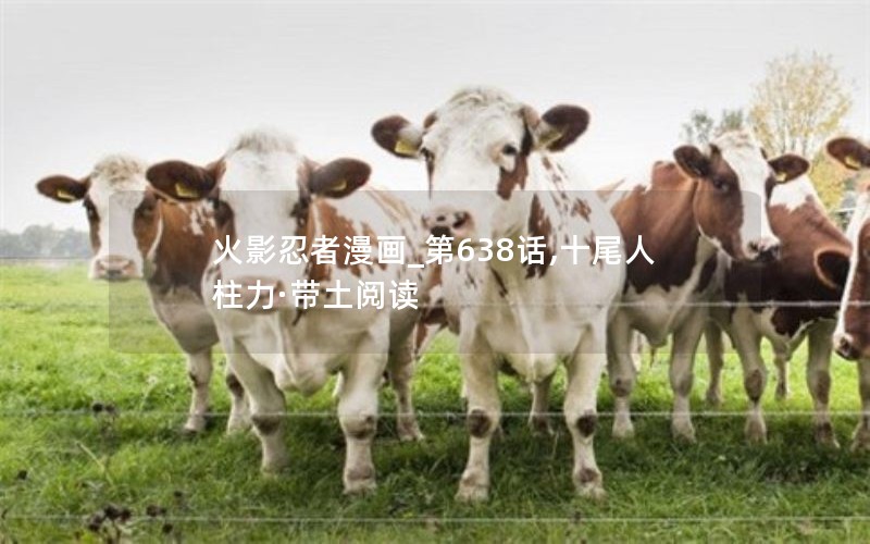 火影忍者漫画_第638话,十尾人柱力·带土阅读 火影忍者漫画_第638话,十尾人柱力·带土阅读