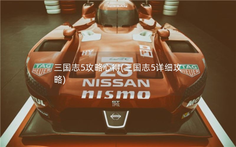 三国志5攻略心得(三国志5详细攻略) 三国志5攻略心得(三国志5详细攻略)