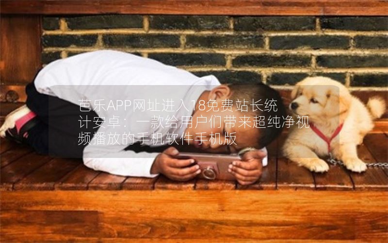 芭乐APP网址进入18免费站长统计安卓：一款给用户们带来超纯净视频播放的手机软件手机版
