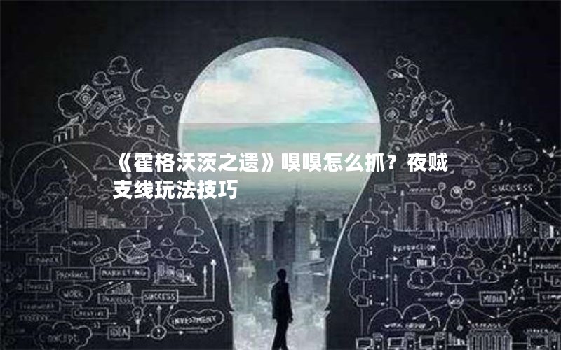 《霍格沃茨之遗》嗅嗅怎么抓？夜贼支线玩法技巧
