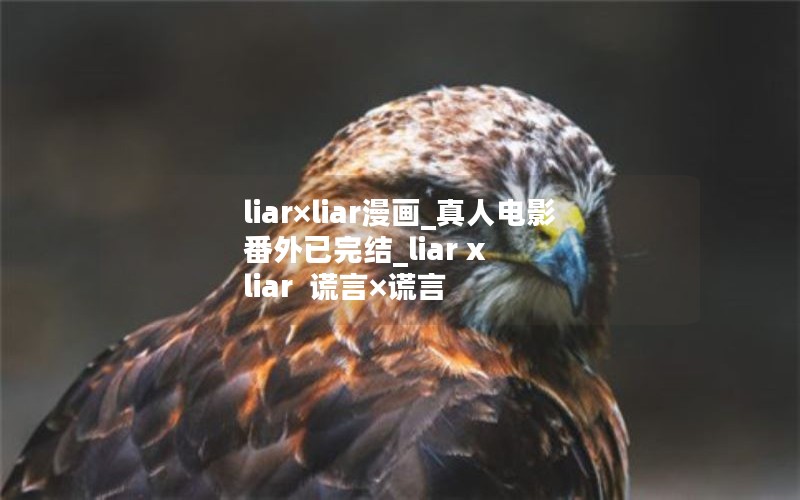 liar×liar漫画_真人电影番外已完结_liar x liar  谎言×谎言