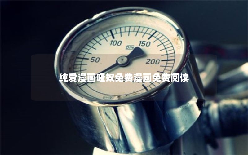 纯爱漫画哑奴免费漫画免费阅读 纯爱漫画哑奴免费漫画免费阅读