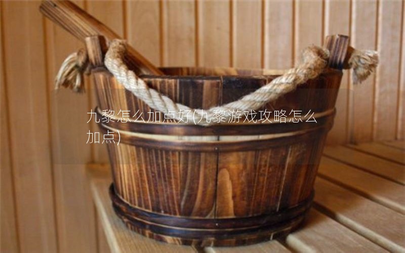 九黎怎么加点好(九黎游戏攻略怎么加点)