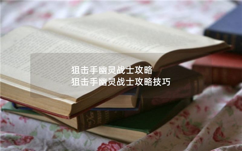 狙击手幽灵战士攻略 狙击手幽灵战士攻略技巧 狙击手幽灵战士攻略 狙击手幽灵战士攻略技巧