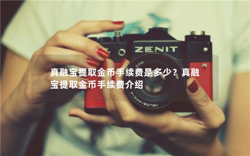 真融宝提取金币手续费是多少？真融宝提取金币手续费介绍