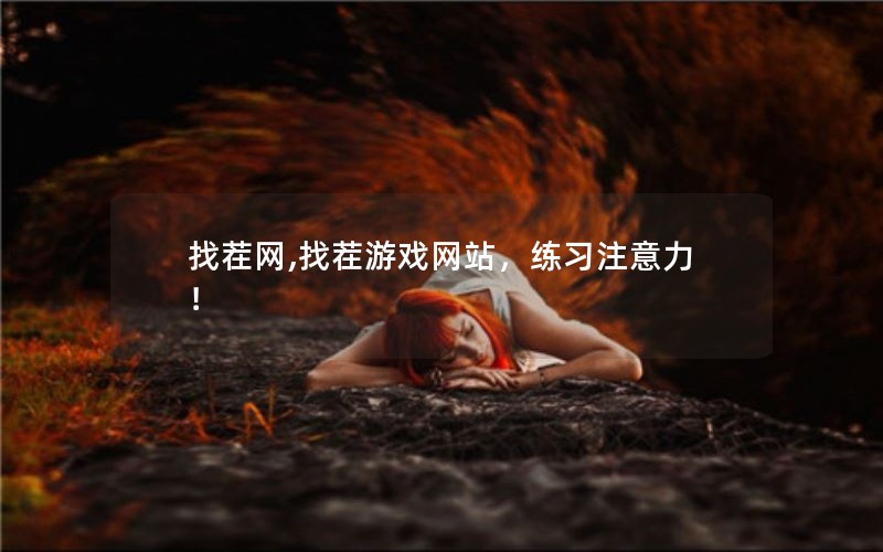 找茬网,找茬游戏网站，练习注意力！