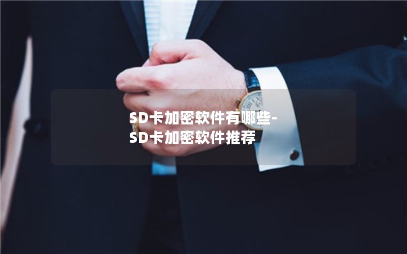 SD卡加密软件有哪些-SD卡加密软件推荐