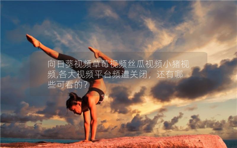 向日葵视频草莓视频丝瓜视频小猪视频,各大视频平台频遭关闭，还有哪些可看的？