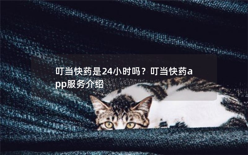 叮当快药是24小时吗？叮当快药app服务介绍