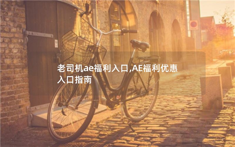 老司机ae福利入口,AE福利优惠入口指南 老司机ae福利入口,AE福利优惠入口指南