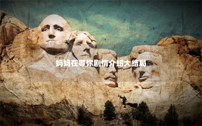 妈妈在等你剧情介绍大结局