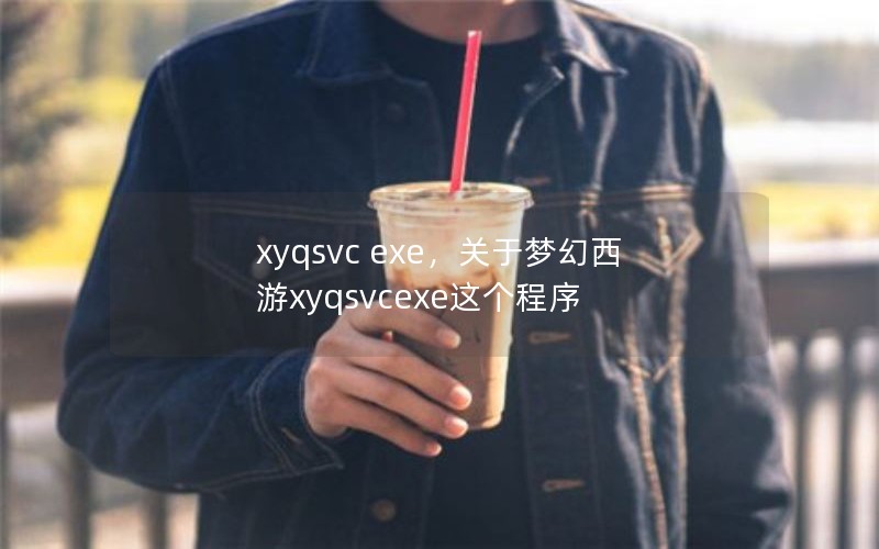 xyqsvc exe，关于梦幻西游xyqsvcexe这个程序