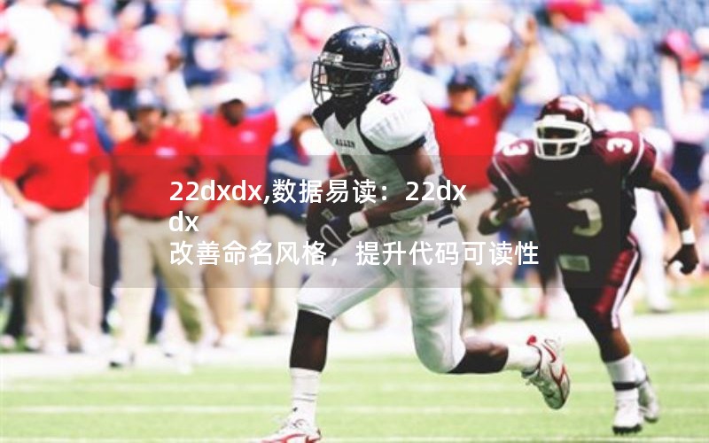 22dxdx,数据易读：22dxdx 改善命名风格，提升代码可读性