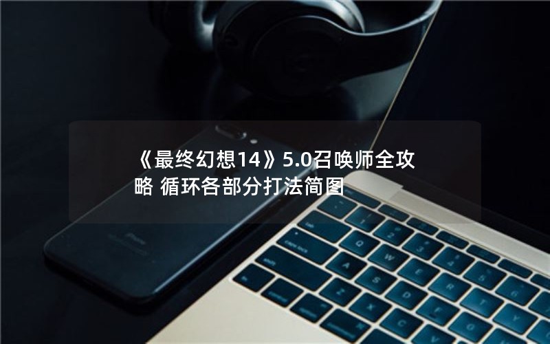 《最终幻想14》5.0召唤师全攻略 循环各部分打法简图