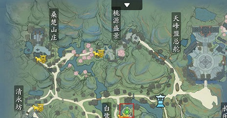 天涯明月刀手游二级钓鱼地点介绍