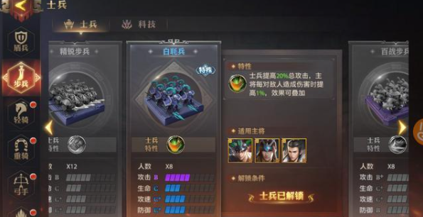 少年三国志零兵种搭配攻略 兵种克制攻略