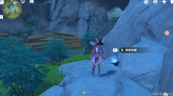 原神轻策庄陨星点位路线推荐 轻策庄陨星点位攻略
