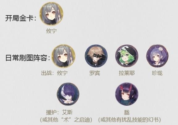 幻书启世录诗经阵容怎么搭 阵容组合搭配攻略