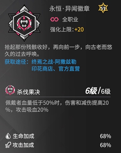 高能手办团格雷豪斯该带什么徽章 格雷豪斯徽章选择攻略讲解