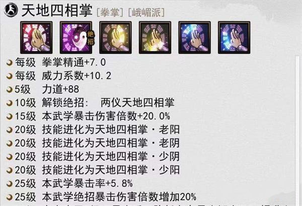 我的侠客峨眉武学搭配 峨眉拳棍双修攻略