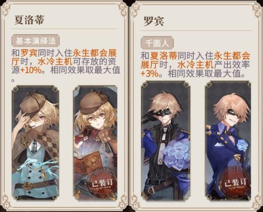 幻书启世录幻书收藏室搭配攻略 高收益搭配推荐