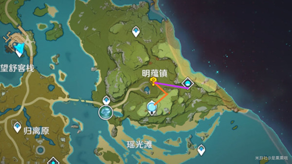 原神送餐任务第七天攻略 12月17日佳肴尚温路线