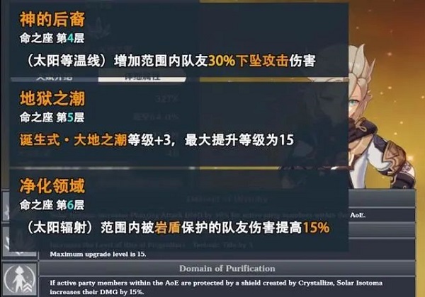 原神阿贝多命座效果