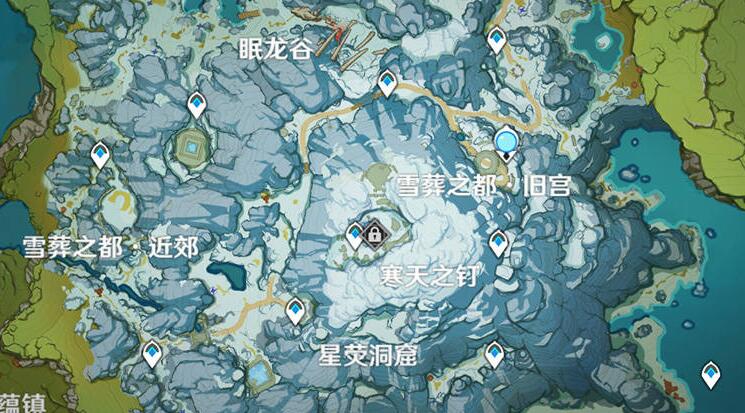 原神雪山三个碎片在哪 雪山三个碎片位置
