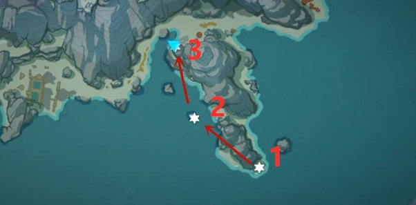 原神漂流瓶在哪 三个漂流瓶位置
