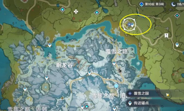 原神三个仙灵攻略解密攻略 覆雪之国三个仙灵在哪