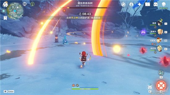 原神雪山冰树在哪 雪山冰树最后一幕打法攻略
