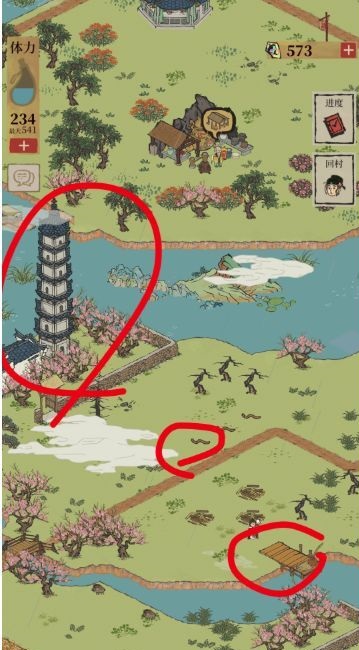 江南百景图又见桃花村钓鱼在哪 又见桃花村钓鱼攻略
