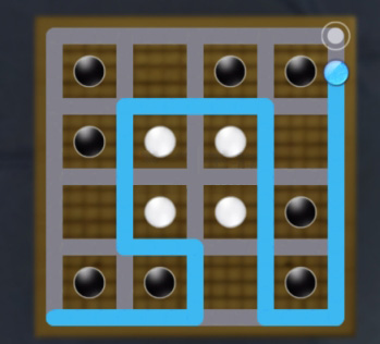 天谕手游星痕黑白棋答案1
