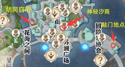 天谕手游神秘汐商破碎之虹任务位置