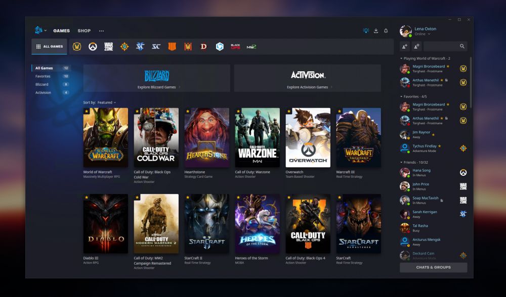 新版战网2.0界面图2