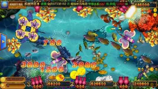 捕鱼乐园游戏界面 捕鱼乐园游戏界面