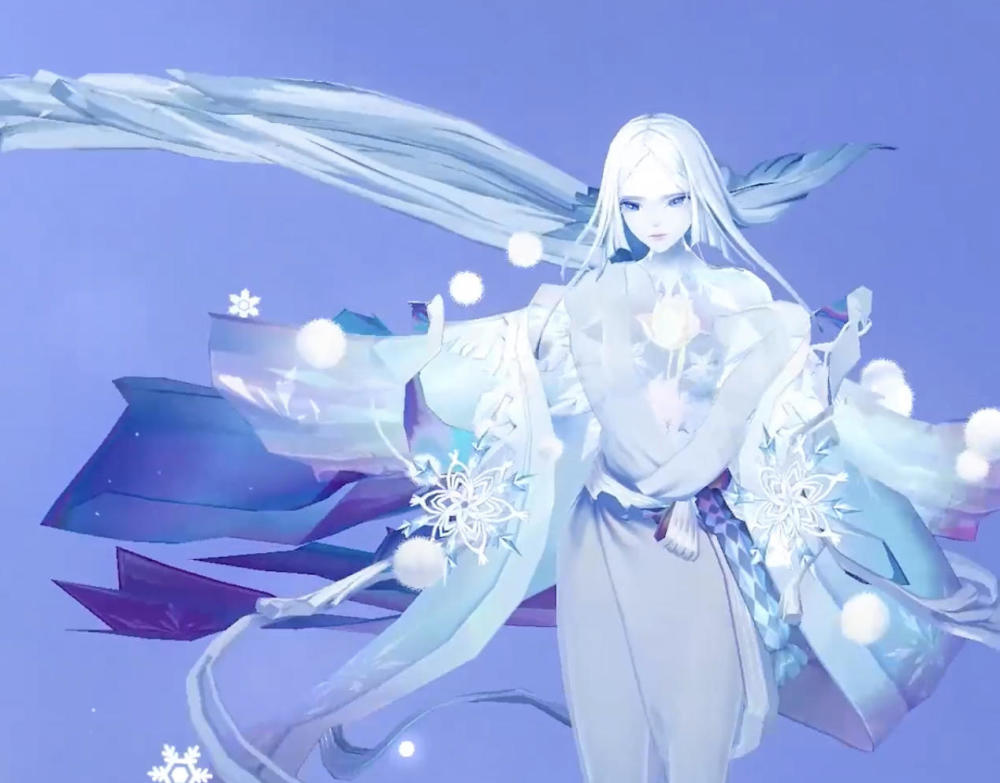 阴阳师sp冰雪女建模