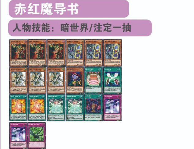 游戏王决斗链接赤红魔导书卡组推荐