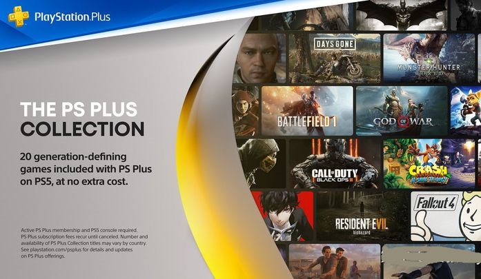 PS5赠送20款游戏活动
