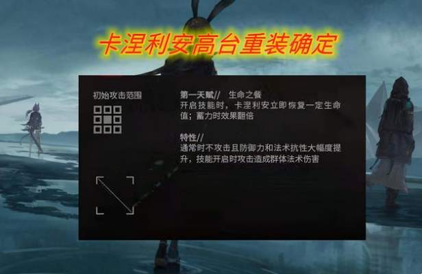 明日方舟卡涅利安介绍