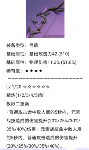 原神幽夜华尔兹适合谁 给哪个弓箭角色用好