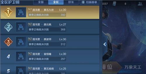 王者荣耀护卫榜什么时候更新 几点结算锁定榜问题解答