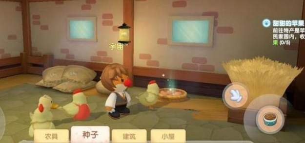 摩尔庄园手游鸡鸭怎么进房
