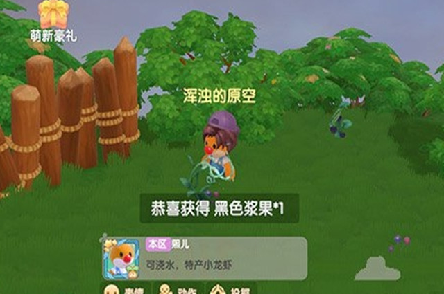 摩尔庄园手游黑色浆果获取位置与方法