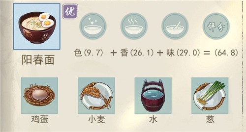 江湖悠悠阳春面怎么做 食谱配方制作攻略