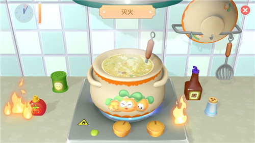 摩尔庄园手游做菜怎么灭火 烹饪再也不怕着火了